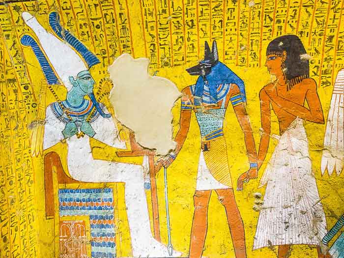 Бог Египта Анубис