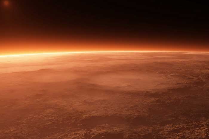 Поверхность планеты Марс
