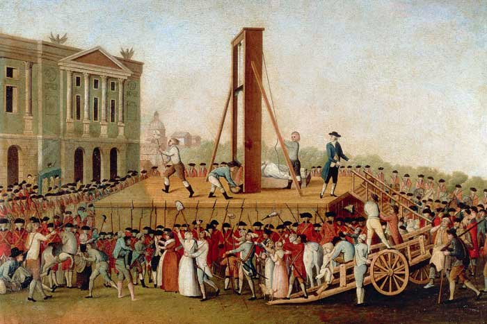 Казнь во время Великой Французской революции