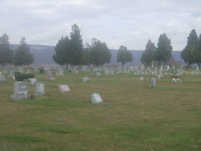 Кладбище, на котором была похоронена Кэсси Фостер