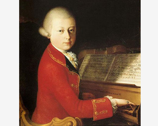 Портрет Моцарта