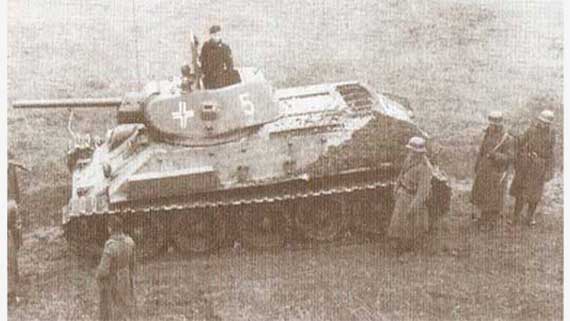 Фотография танка Т-34