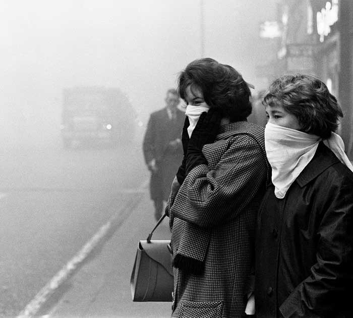 Смертельный смог в Лондоне