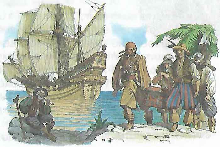 Пираты с сундуком