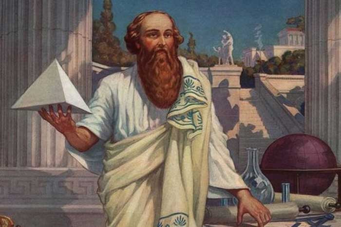 Философ и математик древности Пифагор