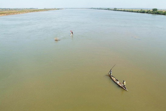 Водная гладь реки Нигер