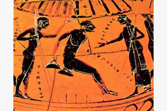 Олимпийский прыжок в Древней Греции