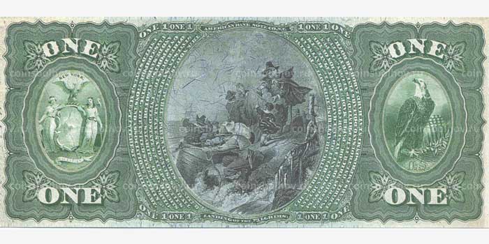 Континентальный доллар в 1775 году