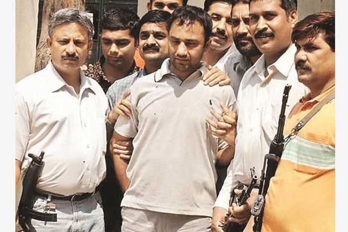 Задержанный полицией Шер Сингх Ран