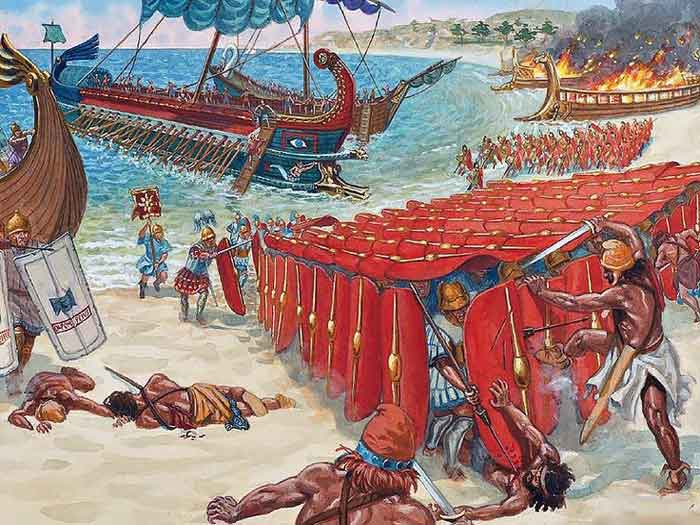Борьба римлян с пиратами