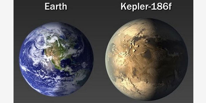 Kepler 186 f и Земля