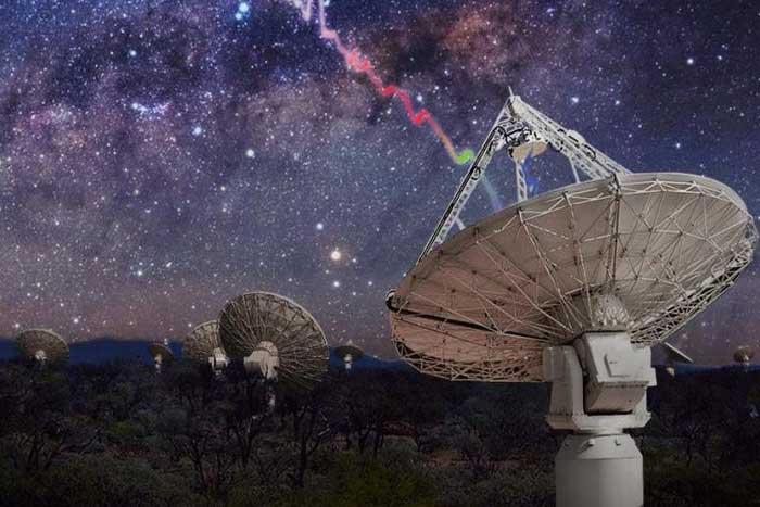 Телескоп и сигнал из космоса