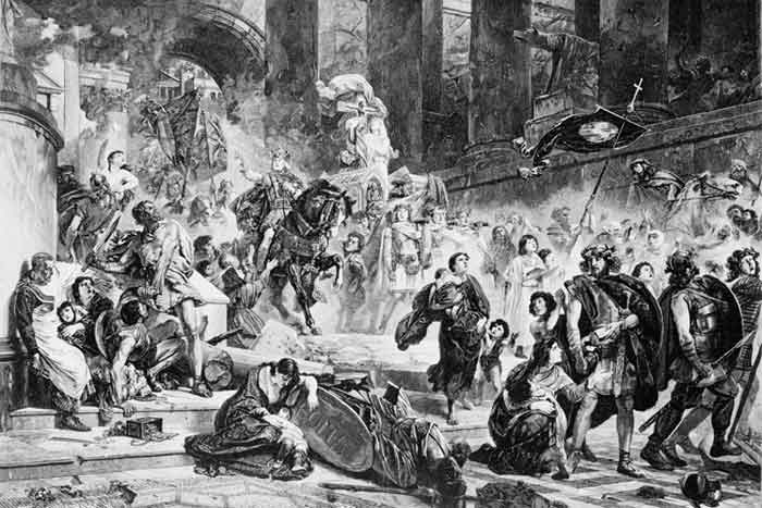 Захват Рима готами (410 год)