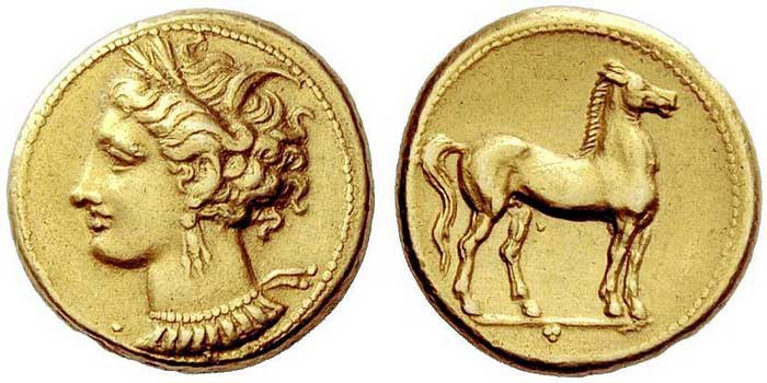 Монета Карфагена
