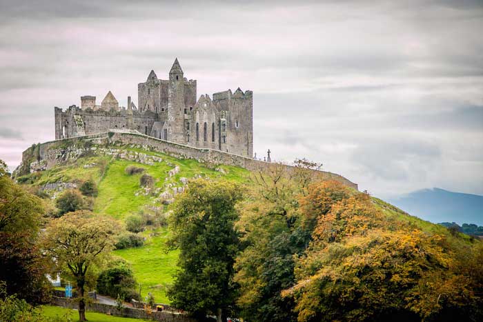 Средневековый замок в Ирландии