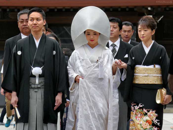 Невеста и жених в Японии