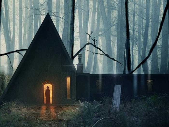 Вид на дом ведьмы