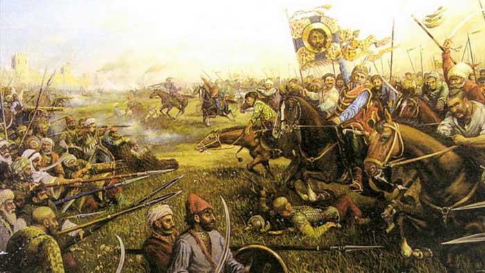 Запорожские казаки и турки